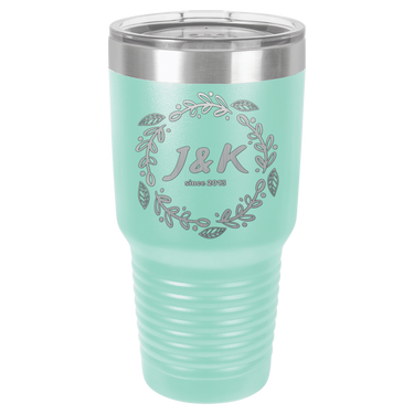 J & K Trendy Print Insulated Tumbler